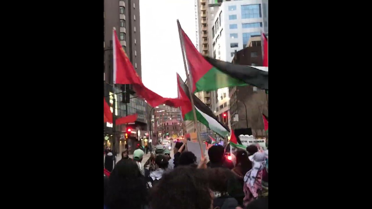 “DONALD TRUMP, CAN’T YOU TELL!? GAZA WILL GIVE YOU HELL!” 🇵🇸