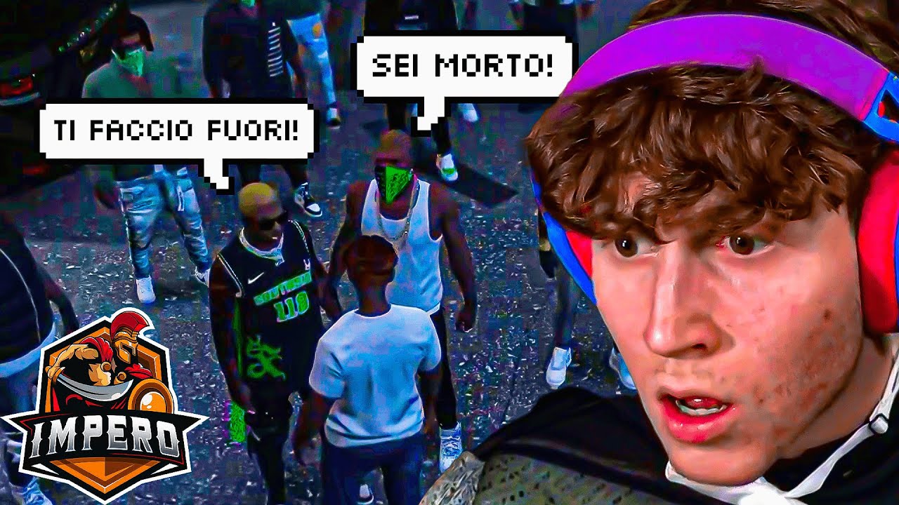 Rosso Litiga Con I Verdi Su GTA RP!**FINISCE MALE**