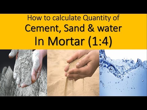 Video: Cement Consumption Per 1 Cubic Meter Of Mortar: How Much Mortar Is Needed Per M3 And Per M2, Norm Of 50 Kg, Spilling Of Expanded Clay With Cement Milk