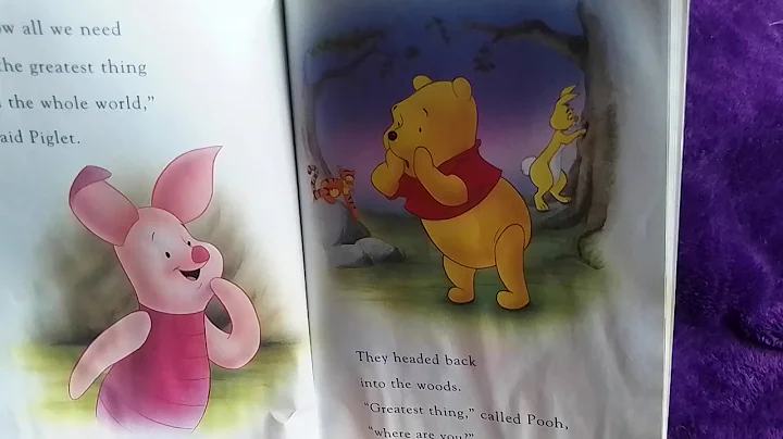 Emily Reads Pooh's Scavenger Hunt