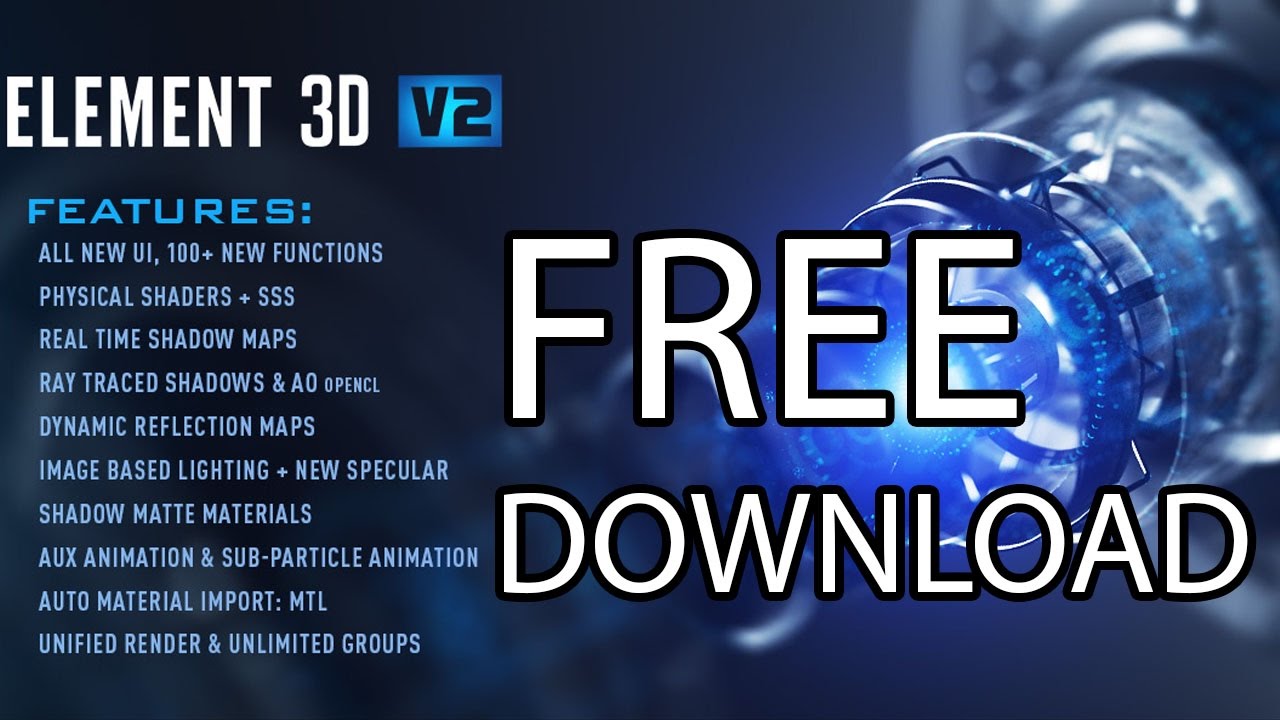 element 3d v2.2 free download with crack