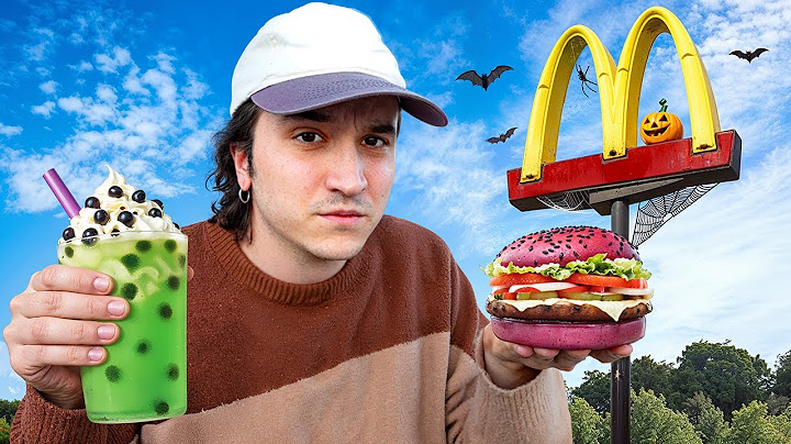 Probé todos los Menús Fast Food de Halloween en Estados Unidos