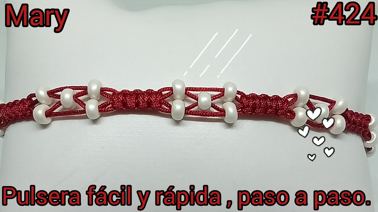PULSERA DE NUDO MACRAMÉ FÁCIL Y RÁPIDA ..