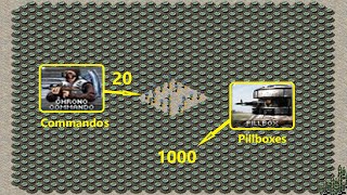 20 Commandos vs 1000 Pillboxes - Red Alert 2