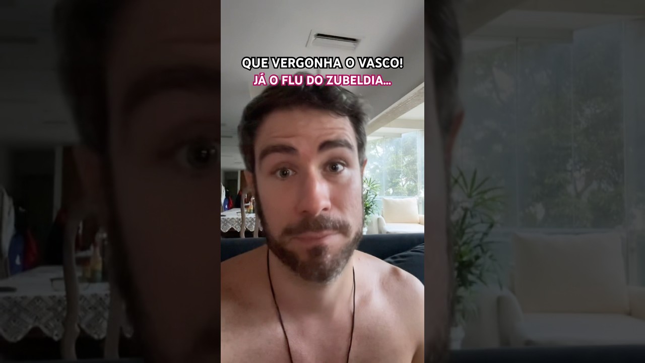 VASCO do DINIZ quase REBAIXADO e o FLUMINENSE do ZUBELDIA arrebentando! 😱