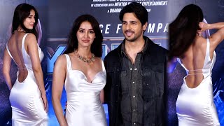 Disha Patani Sets Red Carpet Ablaze In Backless White Gown At Yodha Screening 