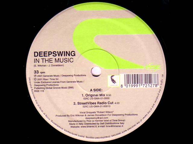 Deepswing - In The Music (Original Mix) class=