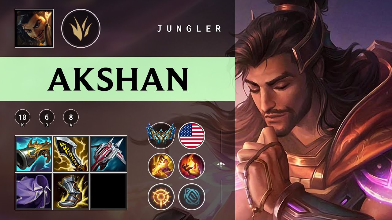 Akshan Jungle vs Nocturne - NA Challenger Patch 25.23