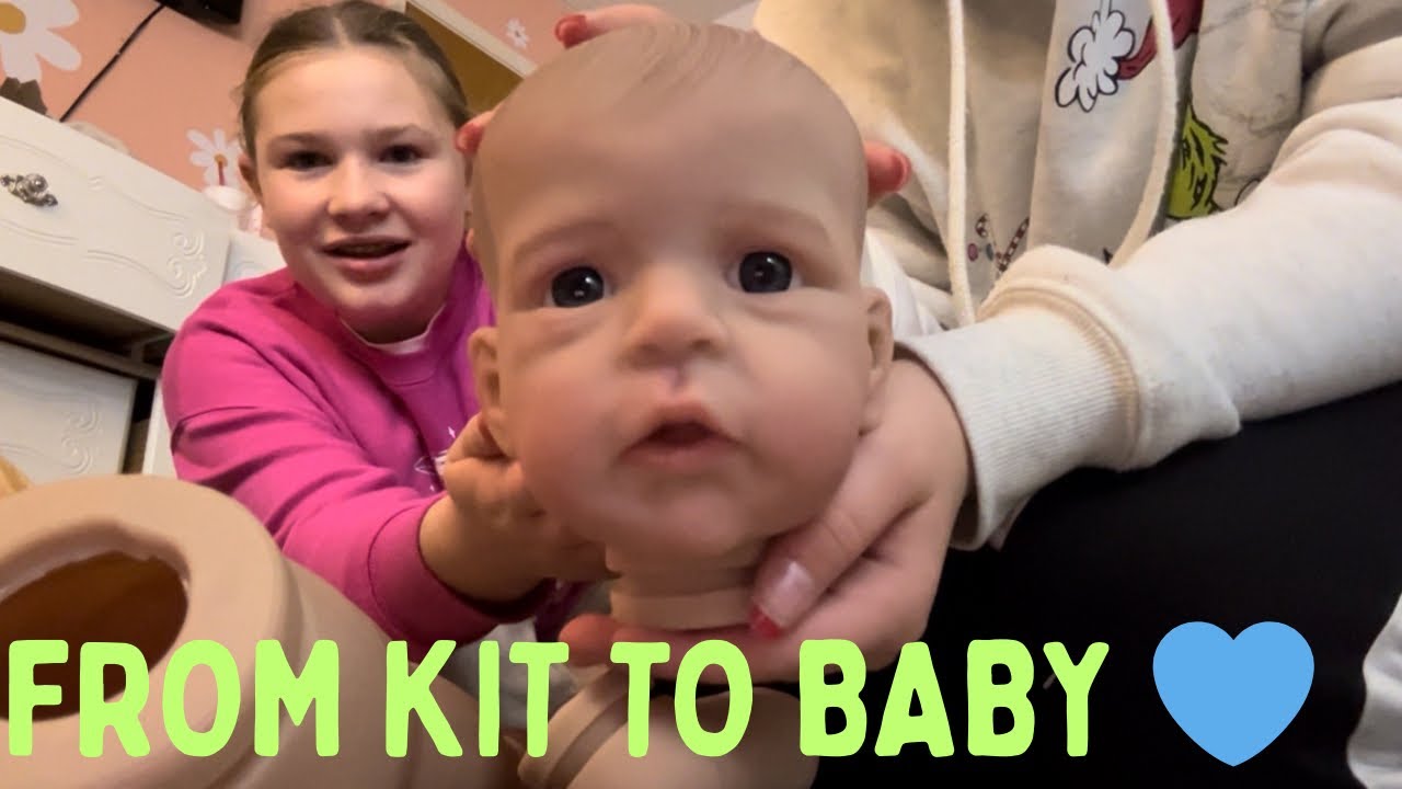 Мы создали нашу ПЕРВУЮ куклу-реборн (мальчика!) | Жизнь с куклами-реборн