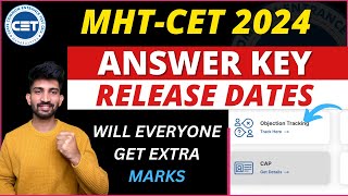 MHTCET Answer Key Release Dates | MHTCET Answer Key 2024