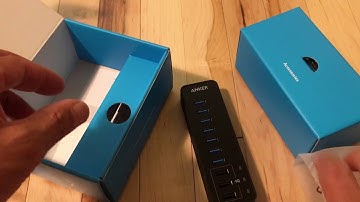 Anker 10 Port 60W Data Hub 7 USB 3.0  Ports 3 PowerIQ Charging Oculus Rift