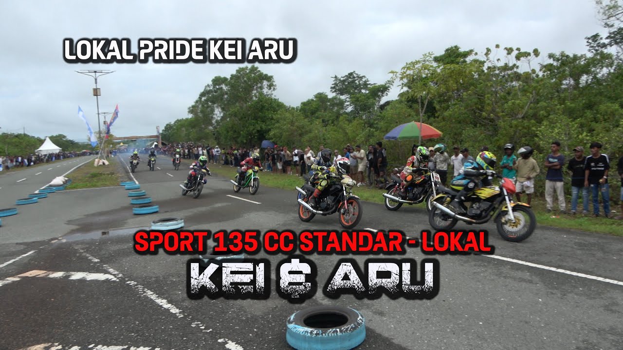FINAL - SPORT 135 CC STD LOKAL - KEI & ARU || MALUKU TENGGARA HEBAT ROAD RACE CHAMPIONSHIP 2025