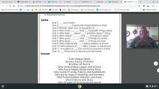 6th Grade Autobiographical Poem
