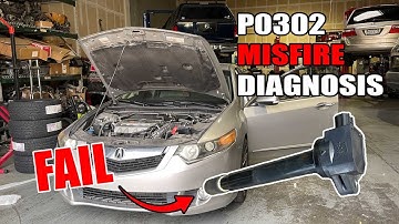 QUICK AND EASY MISFIRE DIAGNOSTIC : P0301 : P0302 : P0303 : P0304 :: 2009 ACURA TSX.