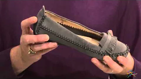 Womens Emily Peace Moccasins by Old Friend - Product Review Video