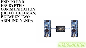 END TO END ENCRYPTED COMMUNICATION BETWEEN TWO ARDUINO NANO BOARDS USING DIFFIE HELLMAN(PART 2)