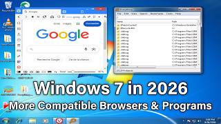Details Windows 7 in 2026 - More Compatible Browsers & Programs Guide