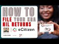 How To File Your KRA Nil Returns & Grab Your Amnesty Certificate: Step-by-Step Guide (2024)