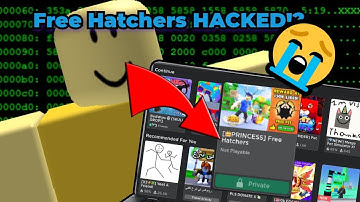 😭 This Hack SHUT DOWN Free Hatchers!? 😱 (Roblox Free Hatchers)