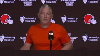 Jim Schwartz Press Conferences | October 31st, 2024