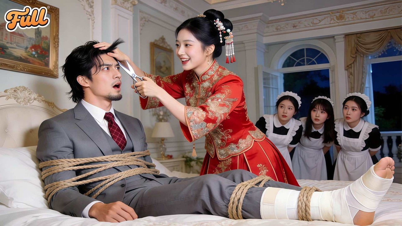 To Scare Off Fiancée,CEO Disguised As Ugly Disabled Man!But She Didn't Run&Cut His Hair! Love Came!