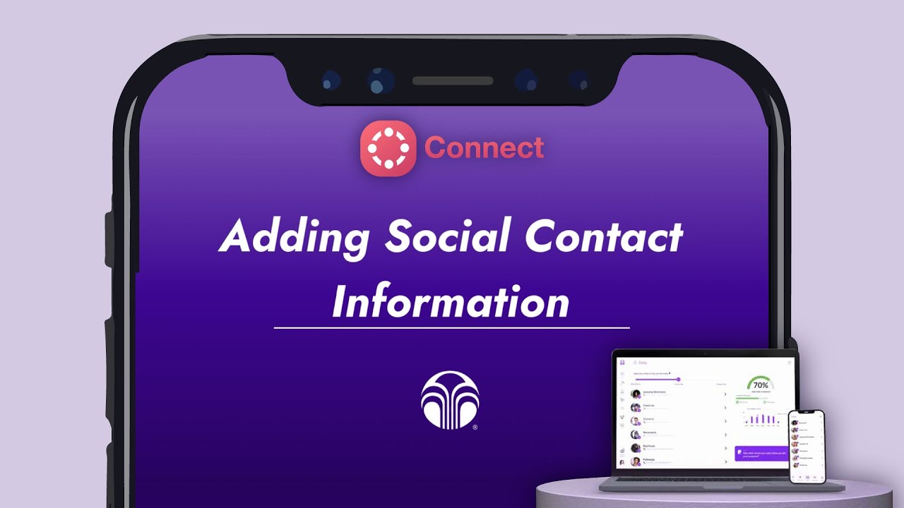 Nu Skin Connect | Adding Social Contact Info