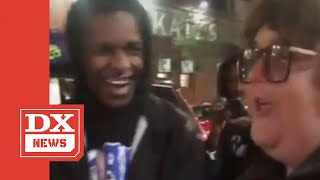 Watch A$AP Rocky & Andy Milonakis’ Hilarious Freestyle In NYC Streets