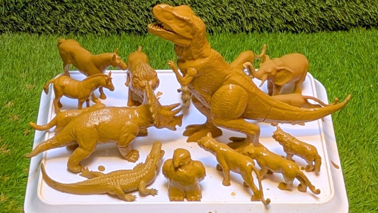 Meet the Mighty Tyrannosaurus: Fun Learning About Farm and Zoo Animals for Kids