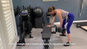 Momentum 3 point row with slow eccentric