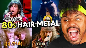 Try Not To Rock - Iconic 80s Hair Metal Bands! (Def Leopard, Motley Crew, Twisted Sister)
