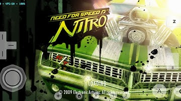 NFS nitro (Wii), dolphin emulator, test snapdragon 710.