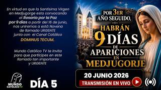 Novena de la Virgen de la Paz desde Medjugorje- Día 5