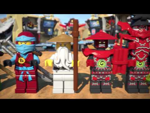 City Finals With Nya And American Ninja Warriors Lego Ninjago