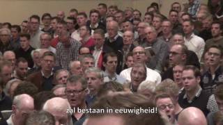 Psalm 136 vers 1, 3, 7, 26 (met bovenstem) | Mannenzang Katwijk