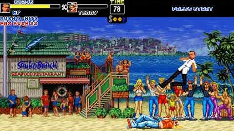 fatal fury final 2017 new character openbor gameplay 3