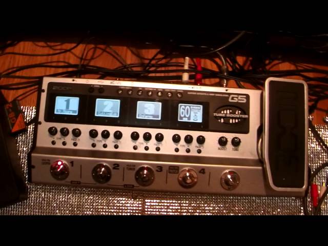 ZOOM G5 マルチエフェクター #60 ゲイリームーア サウンド設定 - YouTube