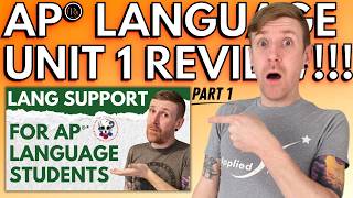 Self Study & Review for AP®* Lang Students! (Unit 1)