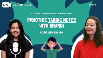 CELPIP LIVE! - Listening Part 4 - S2 E08