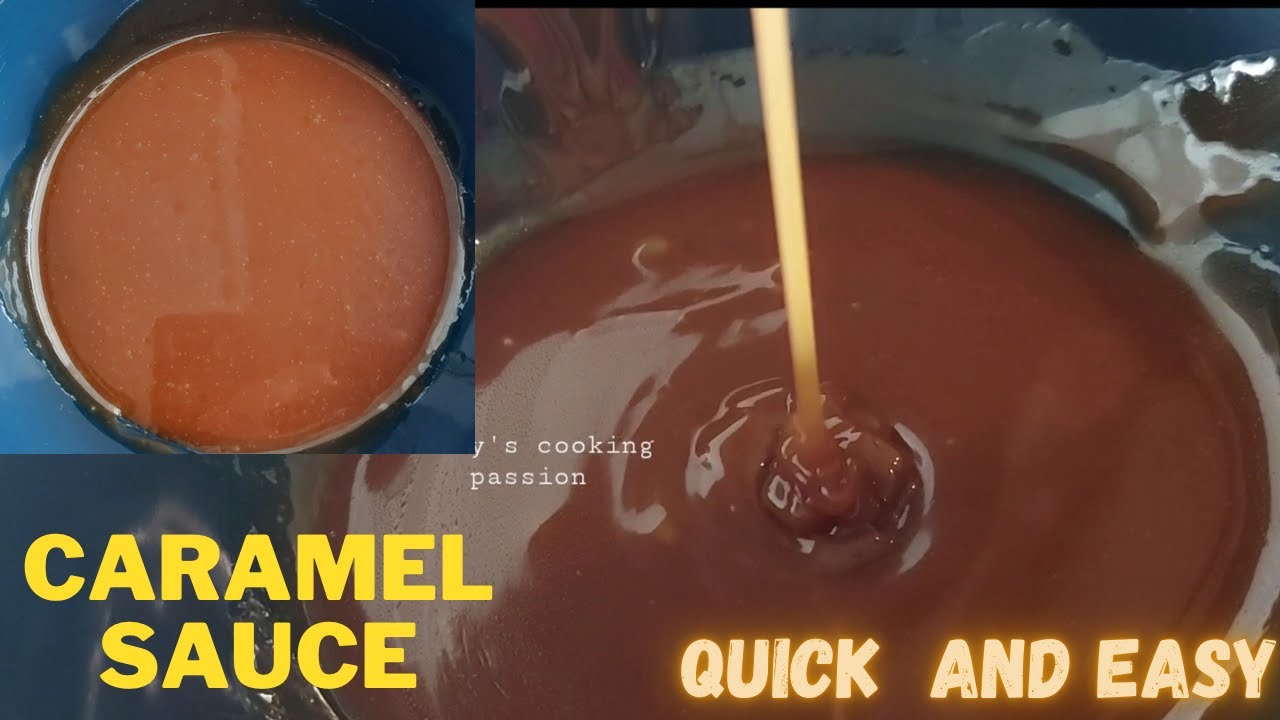 Caramel sauce | Quick and Easy caramel sauce | homemade caramel | Easiest caramel recipe | caramel