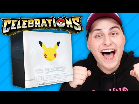 OPENING MY FIRST POKEMON CELEBRATIONS ETB!!!