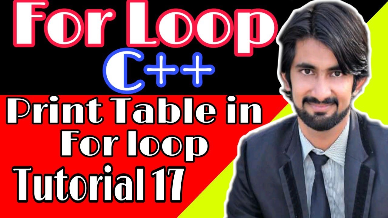 what is for loop || for loop in C++ || Tutorial 17 - YouTube