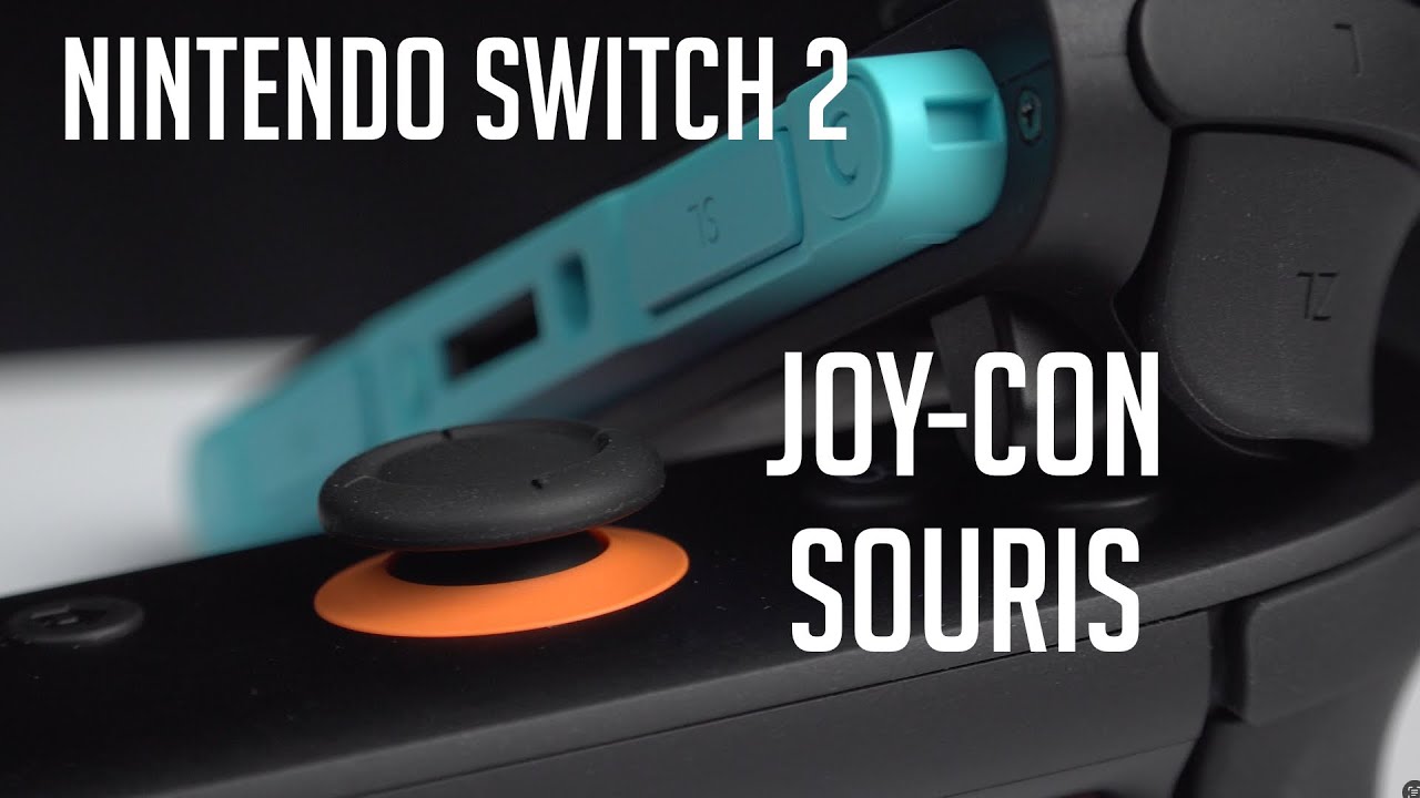 Comment utiliser les Joy‑Con comme souris de la Nintendo Switch 2 - YouTube