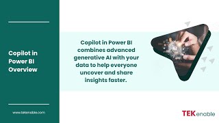 Microsoft Copilot in Power BI | TEKenable | Artificial Intelligence