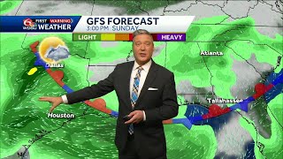 Tracking a drier, hotter pattern and keeping an eye on the Atlantic in your New Orleans weather f...