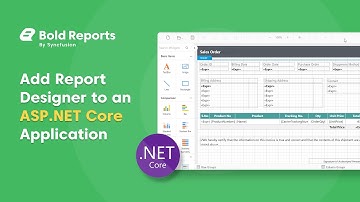 Add Report Designer (Classic) Component to ASP NET Core Application