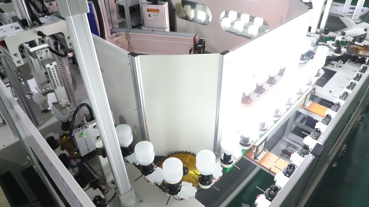 LED bulb automatic production line
