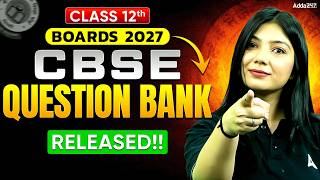 Cbse Class 12 Boards 2027 Question Bank Released Cbse Today Latest Update