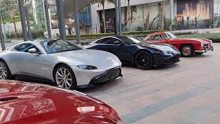 Aston Martin showroom, Dubai Downtown #dubaimall #Downtown #AstonMartin #sportscar #OFW #tour