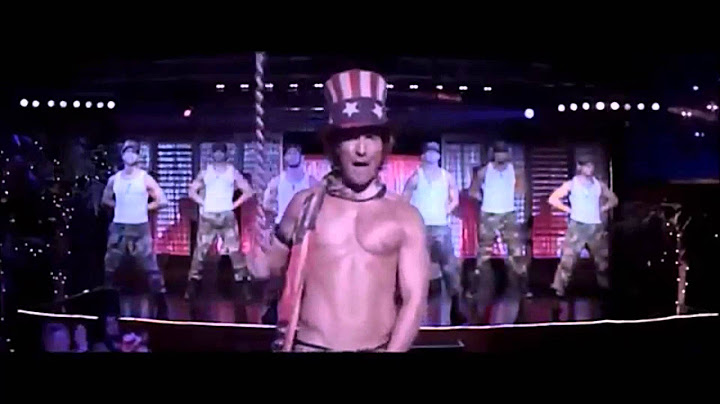 Matthew mcconaughey in magic mike alright alright alright