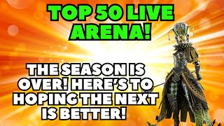 The Season Is Over! I Hope The Next One Brings An Improved Meta!